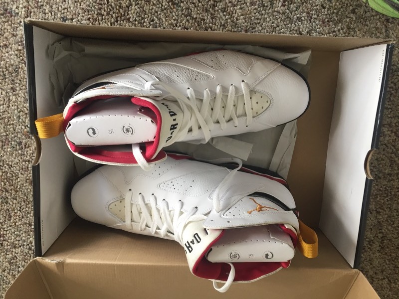 lot 5 image: Air Jordan 7 Retro Size 15