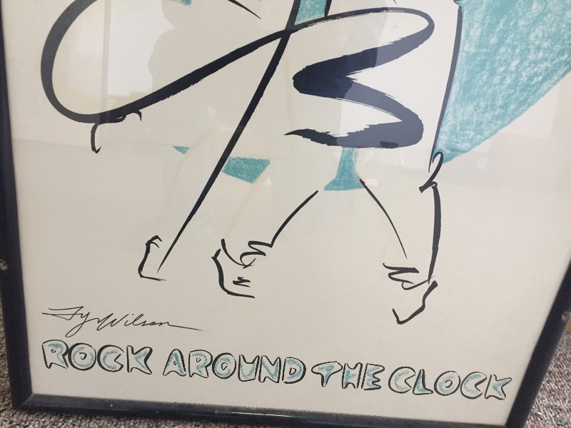 lot 39 image: Rock Around The Clock Artwork by Ty Wilson
