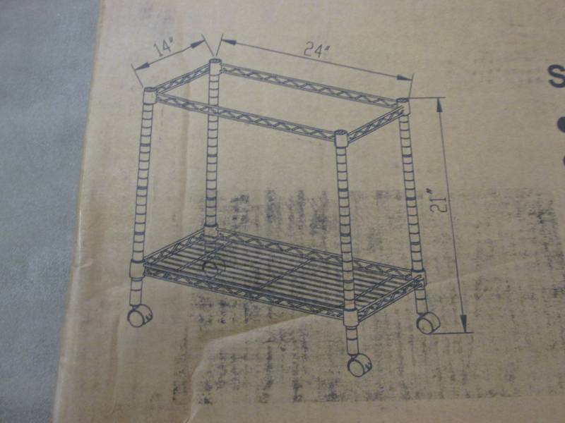 lot 44 image: Alera Single Tier Rolling File Cart...