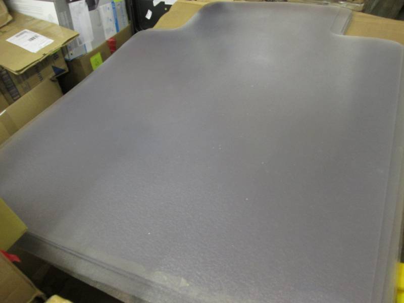 lot 154 image: Lot of 2 Chair Mats 45x53 inches fo...