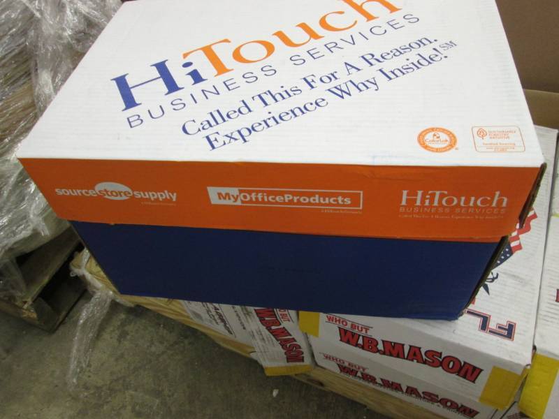 lot 65 image: Case of HiTouch Multipurpose Paper ...