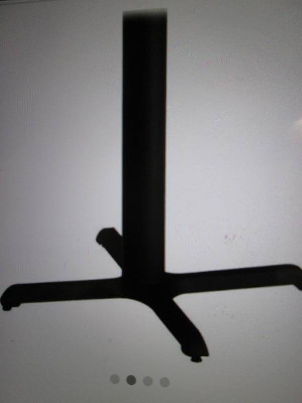 lot 85 image: Mayline Bistro X-Table Base Retail ...