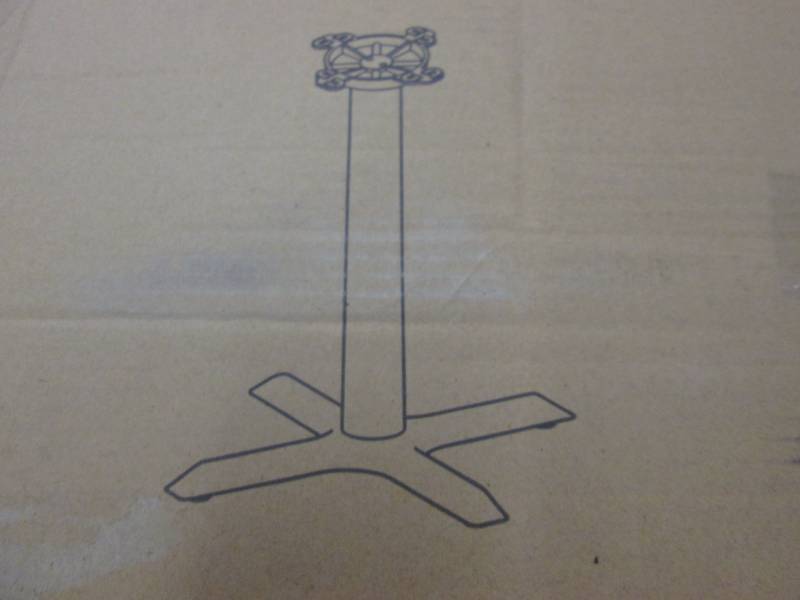 lot 98 image: Mayline Bistro X-Table Base Retail ...