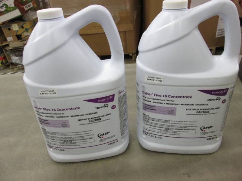 lot 106 image: Diversey Oxivir Five 16 Concentrate...
