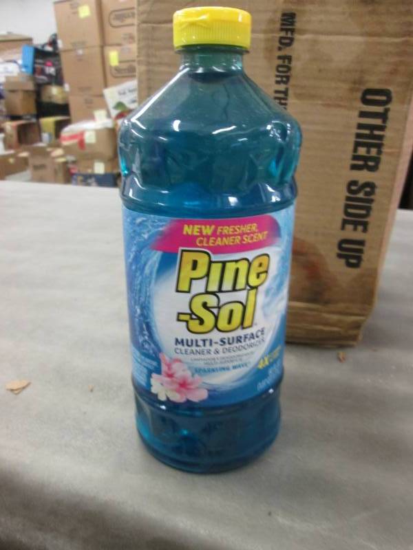 lot 108 image: 5- 60 fl oz Pine Sol MultiSurface C...