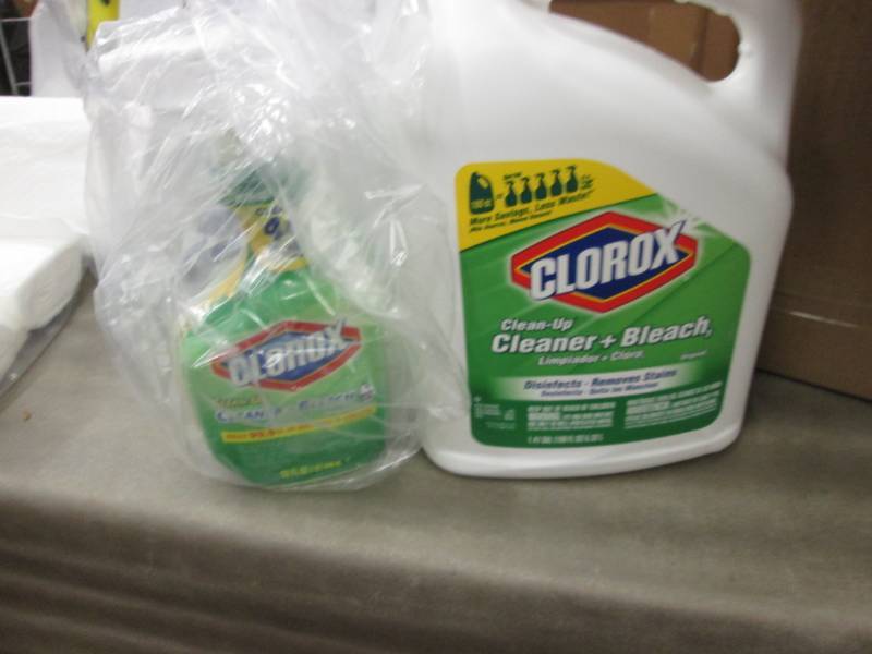 lot 110 image: Lot of 2 Clorox Cleaner & Bleach 18...
