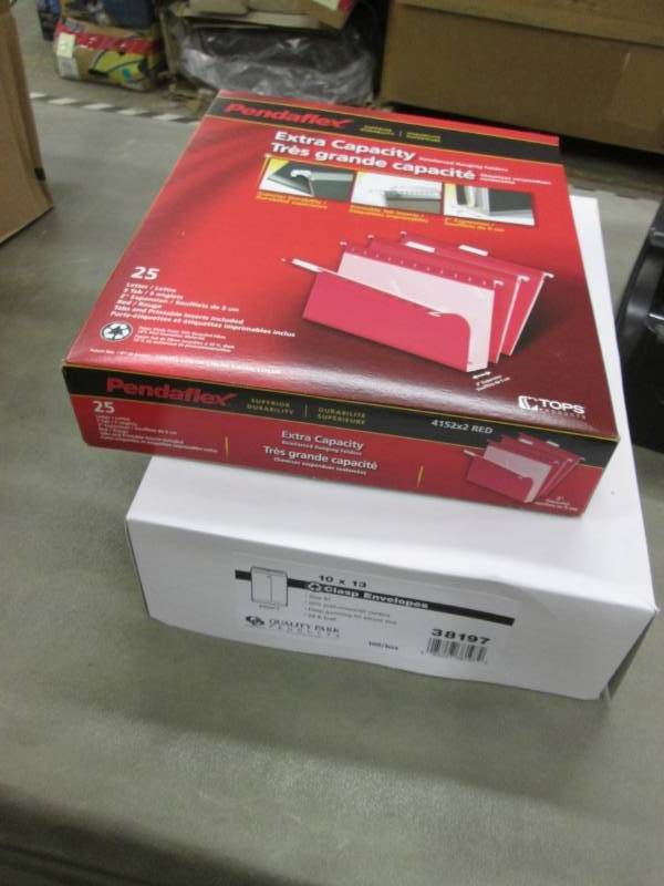 lot 130 image: Extra Capacity Hanging Folders, 10x...