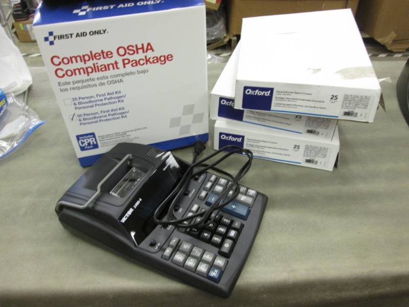 lot 150 image: 50 Person First Aid Kit, 3 Boxes Re...
