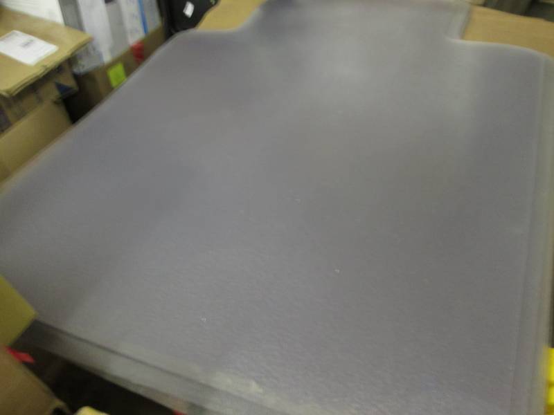 lot 153 image: Lot of 2 Chair Mats 45x53 inches fo...