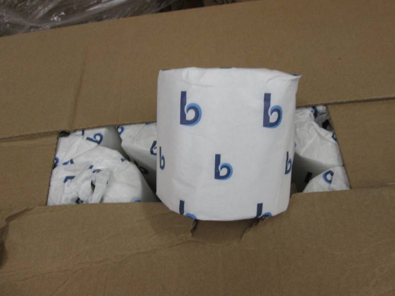 lot 156 image: Case of Boardwalk Deluxe Bath Tissu...