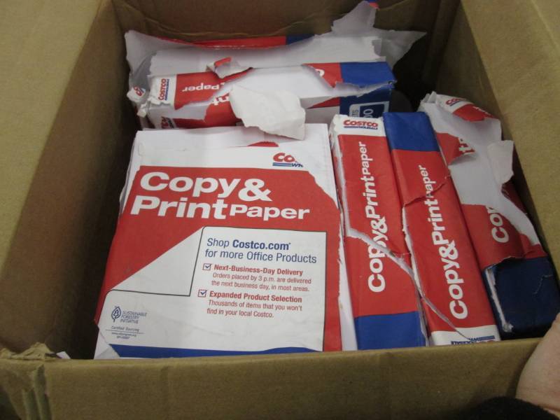 lot 157 image: 9 Open Reams Costco Copy & Print Pa...
