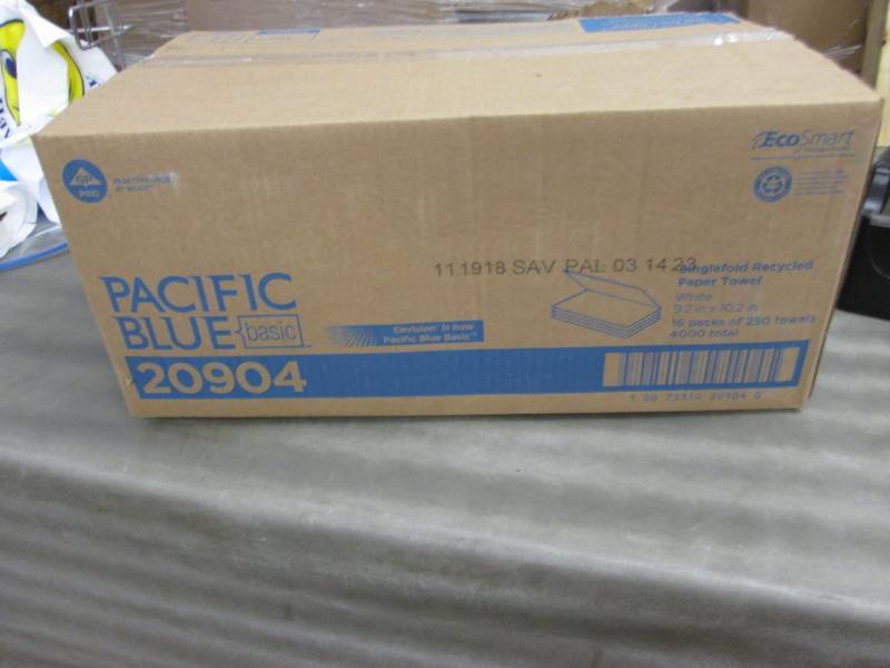 lot 177 image: Pacific Blue Singlefold Recycled Pa...