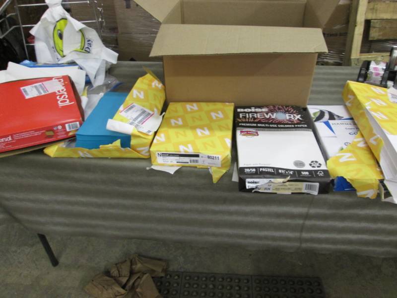 lot 179 image: Assorted Color & Sized Paper, Class...