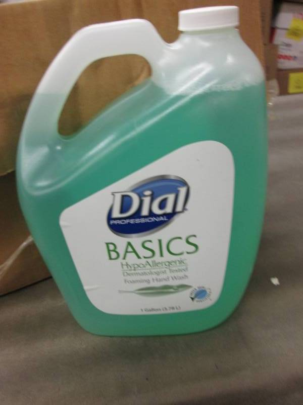 lot 214 image: 3 Gallons Dial Basics Foaming Hand...