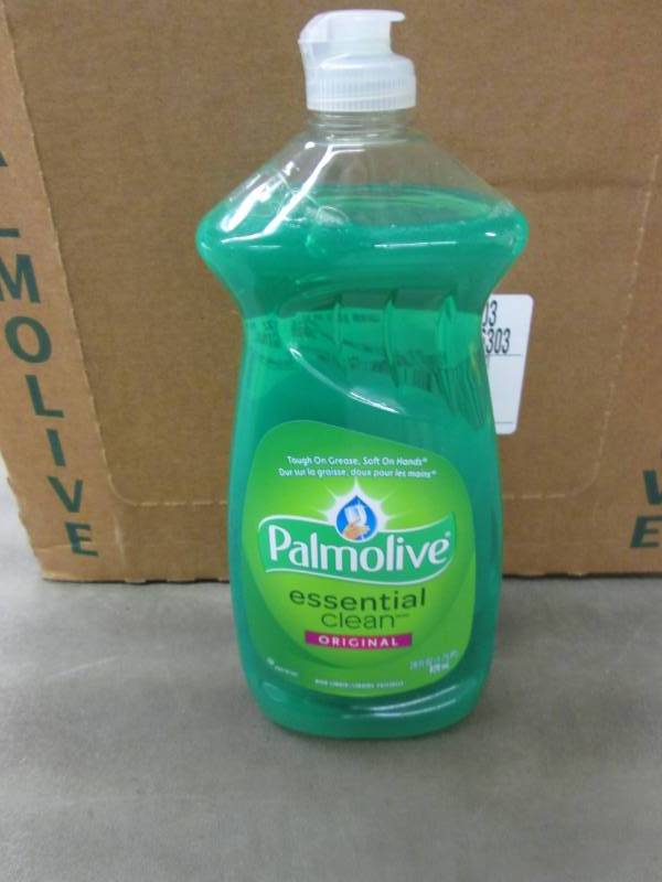 lot 216 image: 9 Bottles Palmolive Dishwashing Liq...
