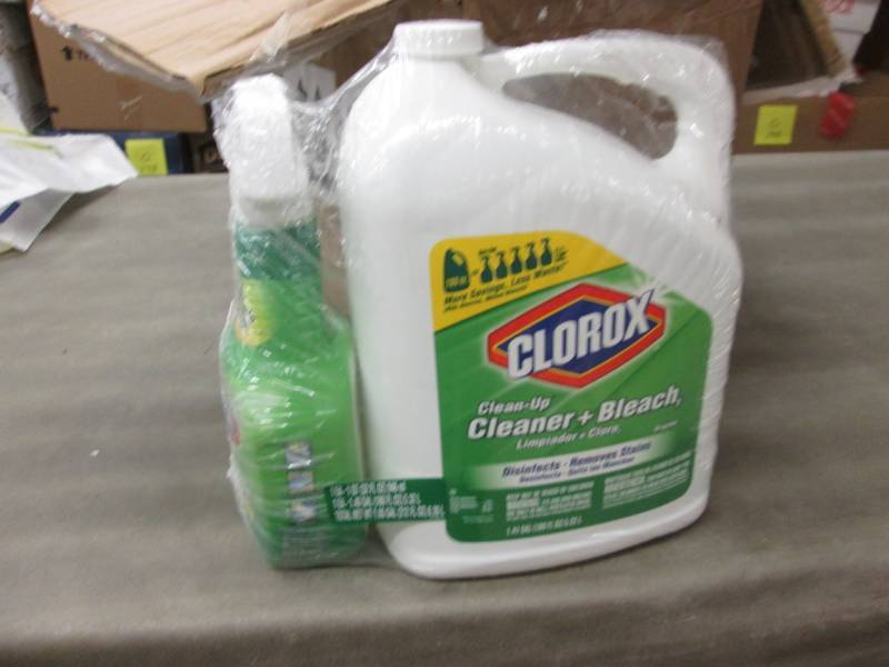 lot 217 image: Lot of 2 Sets Clorox Cleaner & Blea...