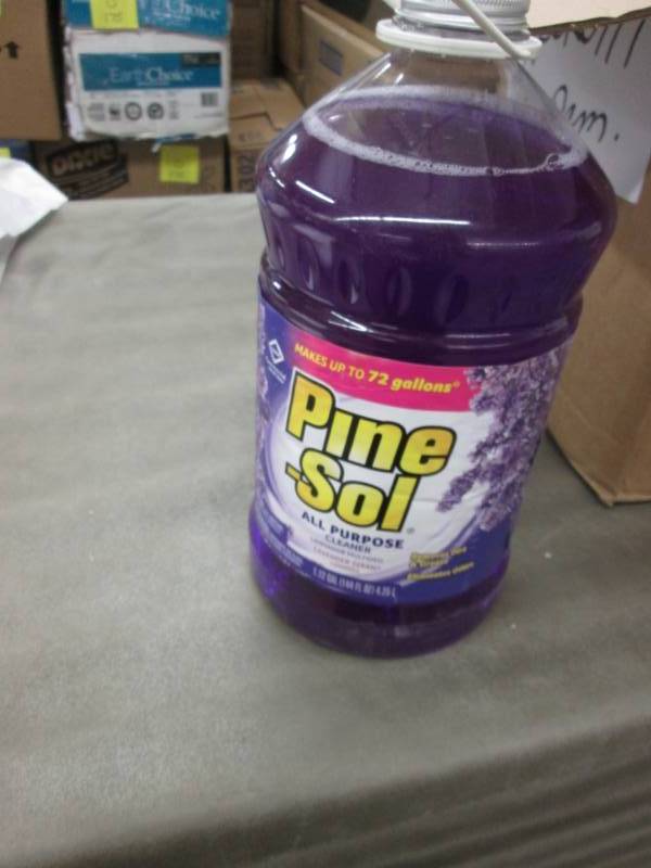 lot 236 image: 3 Pine-Sol All Purpose Cleaner 144 ...