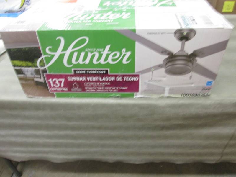 lot 243 image: Hunter Gunnar 54 in. IndoorOutdoor...