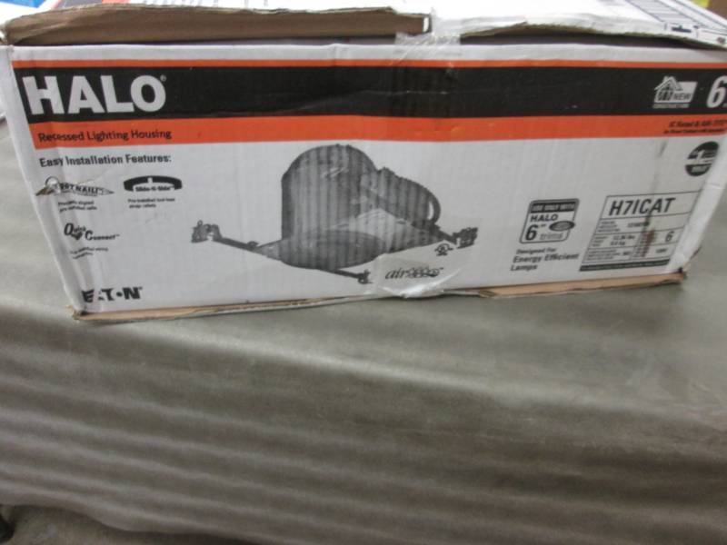 lot 245 image: Halo H7 6 in. Aluminum Recessed Lig...