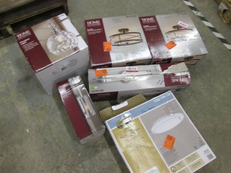 lot 268 image: Lot of 6 Lighting Products with mis...