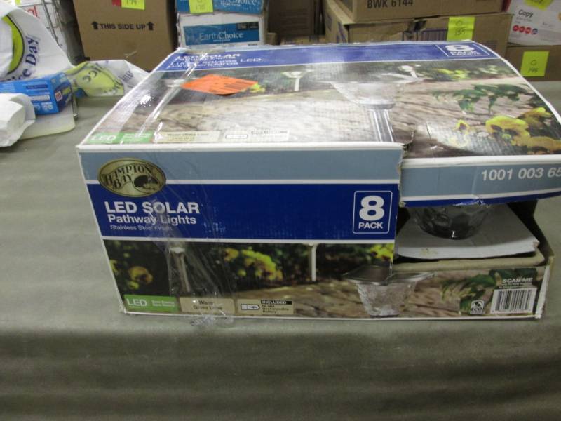 lot 269 image: Hampton Bay Solar Stainless Outdoor...