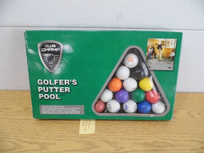 lot 41 image: Golfers Putter Pool