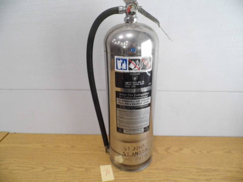lot 76 image: Fire Extinguisher