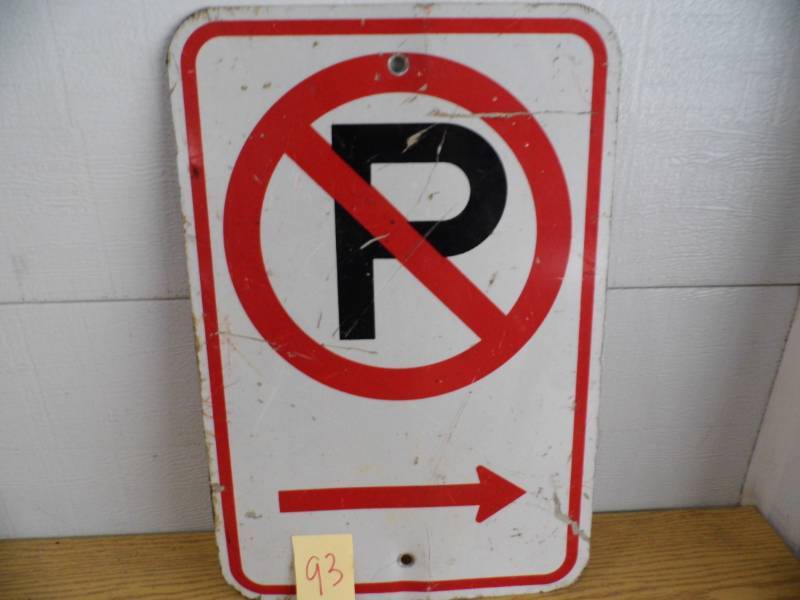 lot 93 image: No Parking Sign