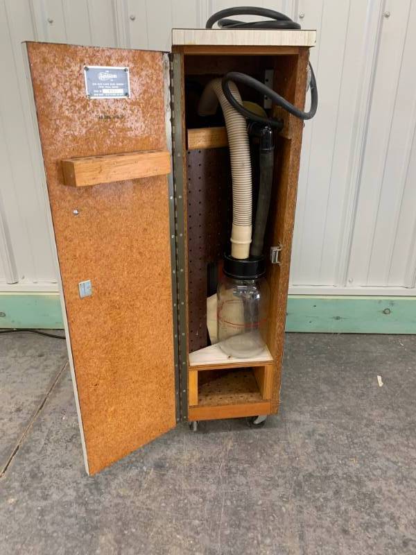 Retro Vintage Aspident Dental Cabinet With Motor - Still Works