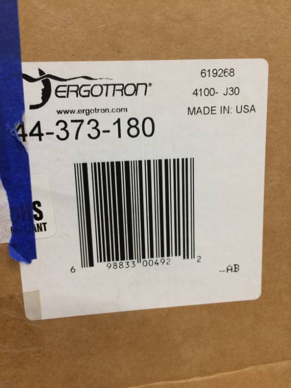 MSRP $600 NEW IN BOX Ergotron 44-373-180 HD Combo Arm, no Mount