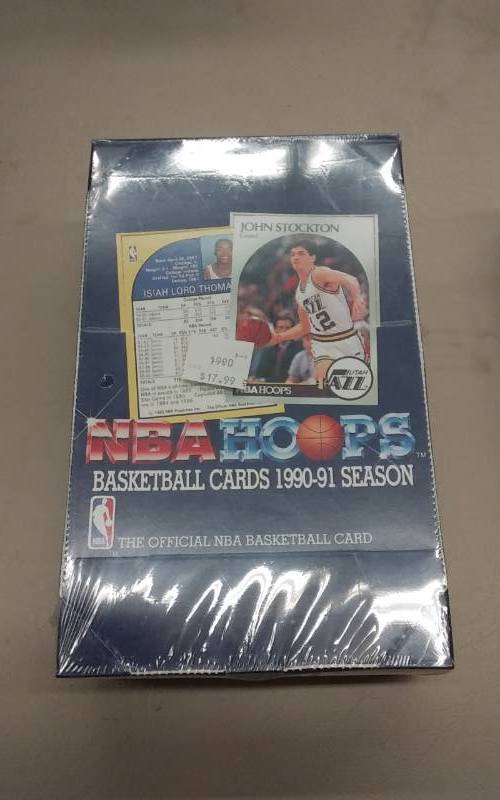 NBA Hoops Set 1990-1991 Season Unopened