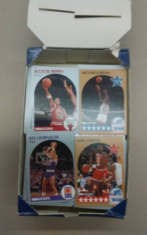 NBA Hoops  Set 1990-1991 Season Opened