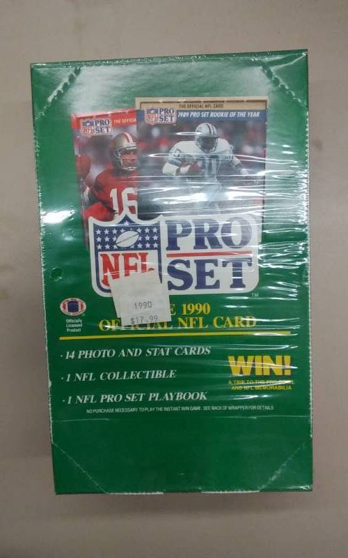 NFL Pro Set  1990 Unopened