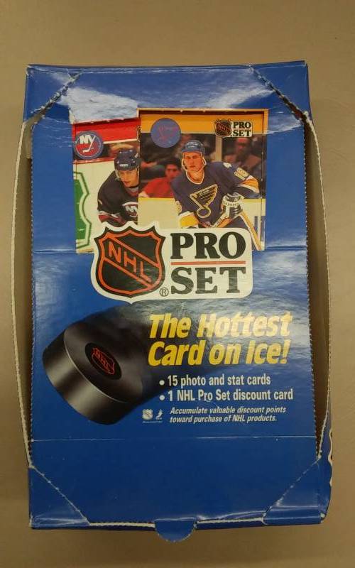 1990 NHL Pro Set Opened