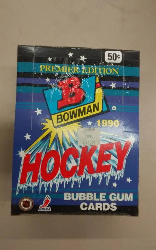 Bowman Premier Edition 1990 Hockey Bubble Gum Cards Unopened