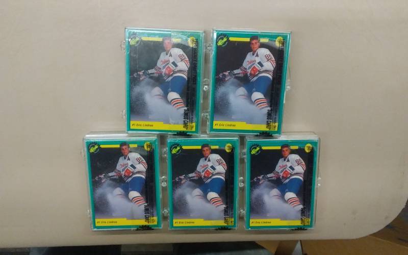 5-Unopened 1991 Hockey Draft Picks, Limited Edition, Classic Games
