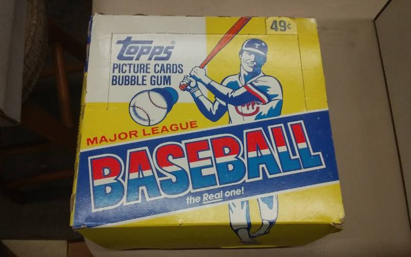 Topps Baseball Bubble Gum Packs 1983