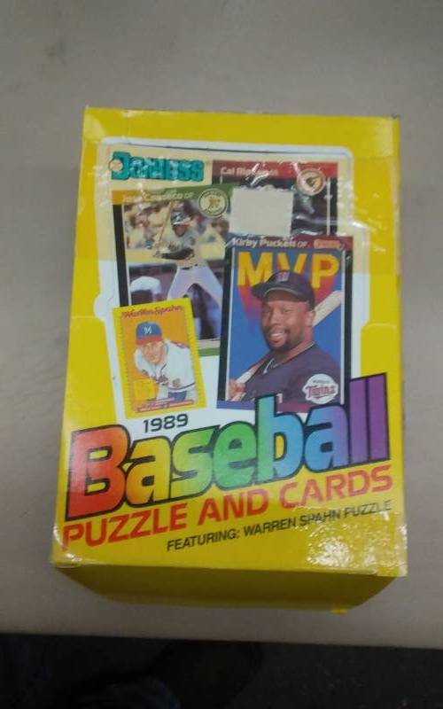 Donruss Baseball Puzzle Cards 1989
