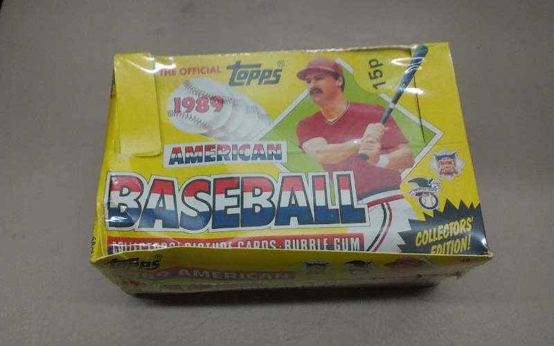 Topps Unopened 1989 Bubble Gum Packs