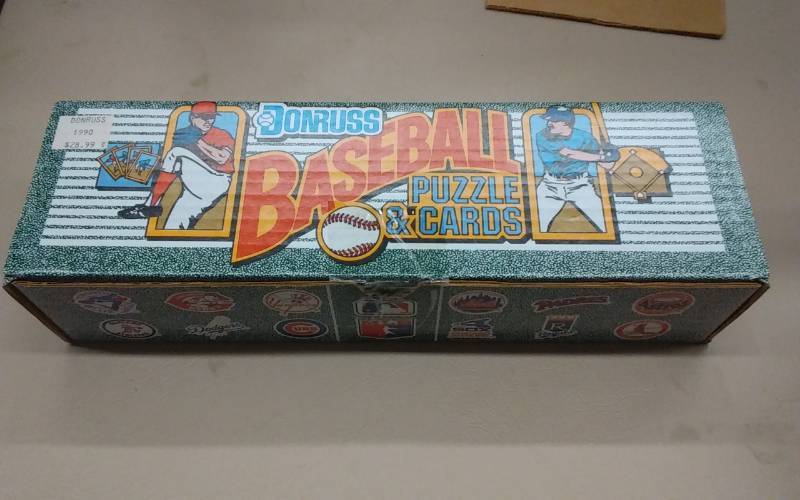 Donruss Baseball Puzzle Cards 1990 Unopened