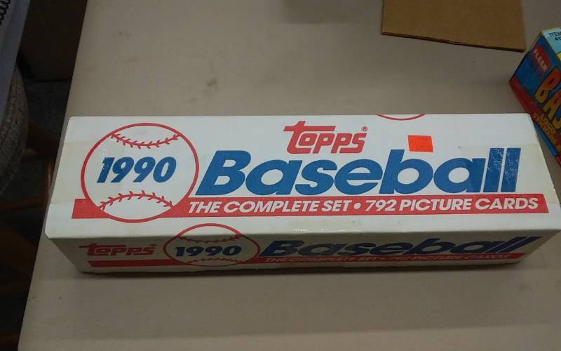 Topps 1990 Baseball Set Unopened