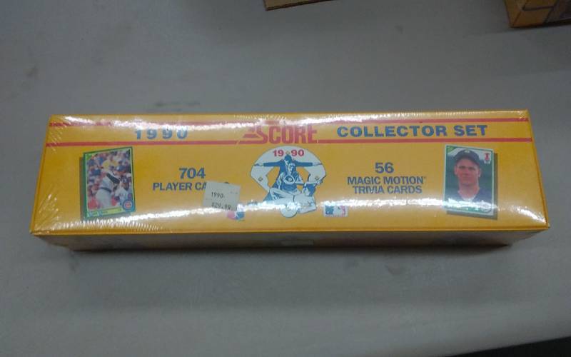 Score 1990 Magic Motion Player Cards Sealed