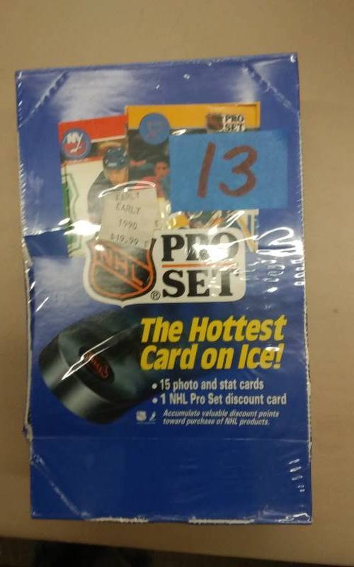 1990 NHL Pro Set Unopened