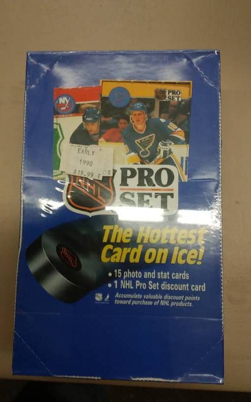 1990 NHL Pro Set Unopened
