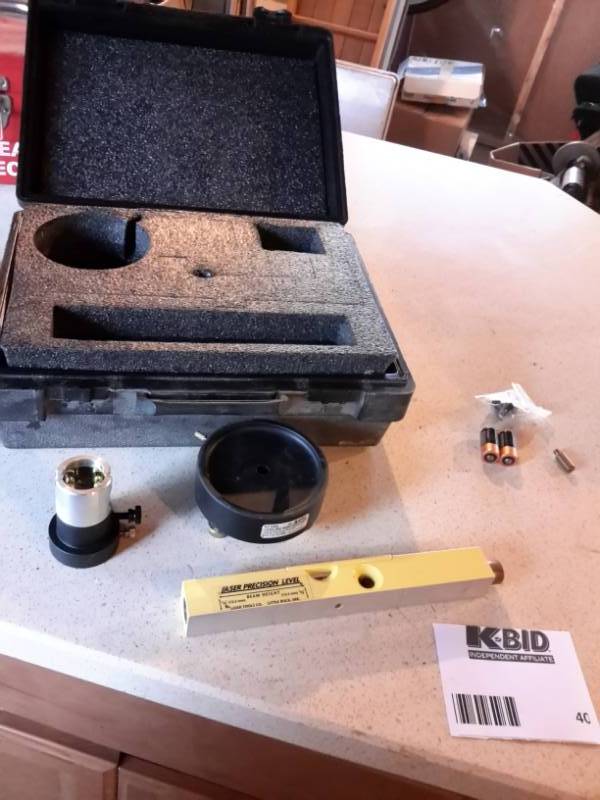 lot 40 image: Laser precision Level