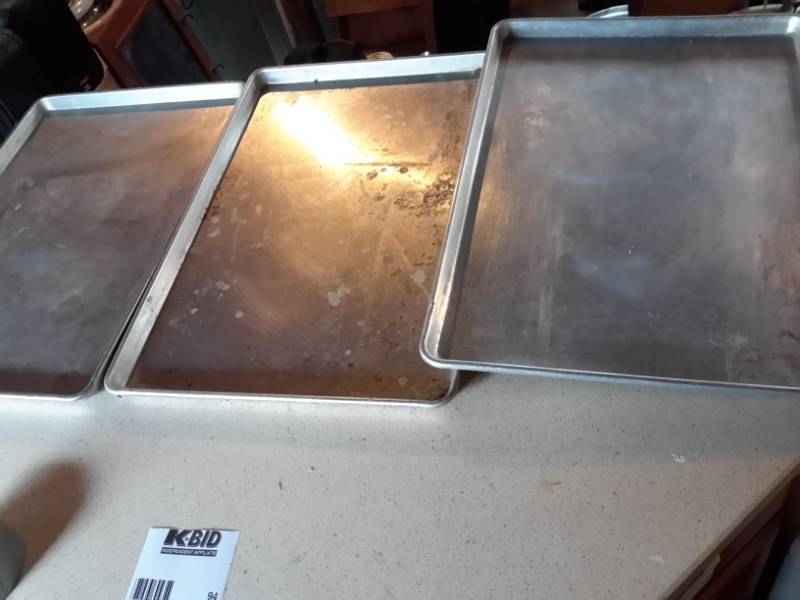 lot 94 image: 3, full sheet, aluminum pans