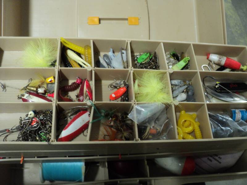 lot 118 image: Fenwick Tackle Box with contents...