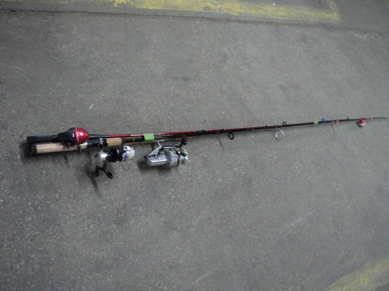 lot 129 image: 3 Fishing Rods and Reels...