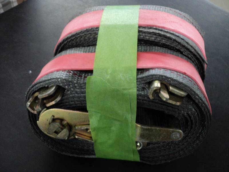lot 138 image: Set of 2 Rachet Straps...