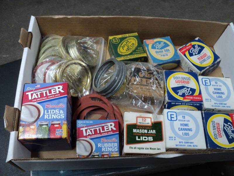 lot 201 image: Misc. Canning Supplies...